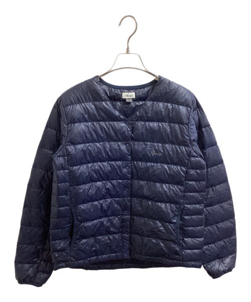 NANGA（ナンガ）NANGA (ナンガ) INNER DOWN CARDIGAN / ダウンジャケット ネイビー サイズ:WMの古着・服飾アイテム