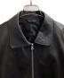 中古・古着 MAISON SPECIAL (メゾンスペシャル) Lamb leather Prime-Over Single Rider Collared Jacket / 11222211206 ブラック サイズ:2：15000円