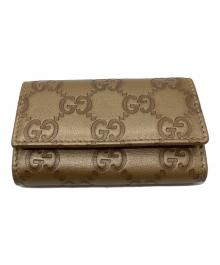 GUCCI（グッチ）の古着「6連キーケース　/　138093」｜ベージュ