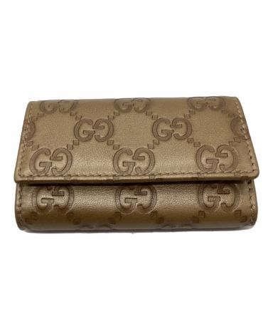 中古・古着通販】GUCCI (グッチ) 6連キーケース / 138093 ベージュ
