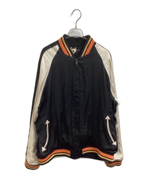 glamb（グラム）glamb (グラム) NARUTO (ナルト) Biju Ska Jumper / スカジャン ブラック サイズ:XLの古着・服飾アイテム