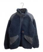WOOLRICHウールリッチ）の古着「TERRA PILE FLEECE JACKET」｜ネイビー