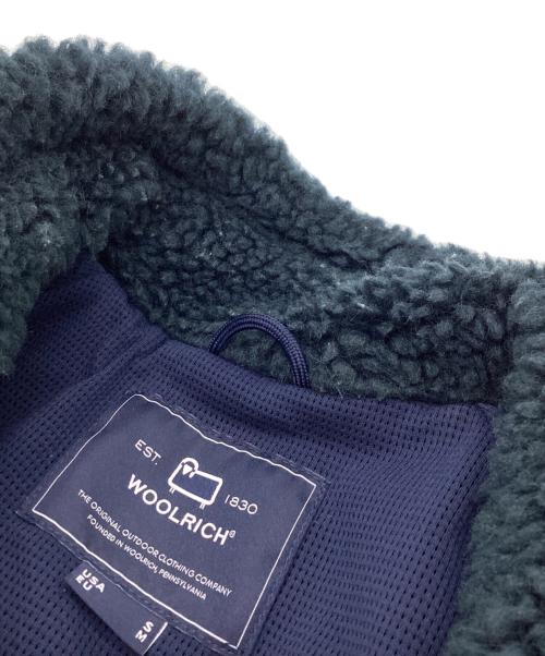 WOOLRICH（ウールリッチ）WOOLRICH (ウールリッチ) TERRA PILE FLEECE JACKET ネイビー サイズ:Sの古着・服飾アイテム
