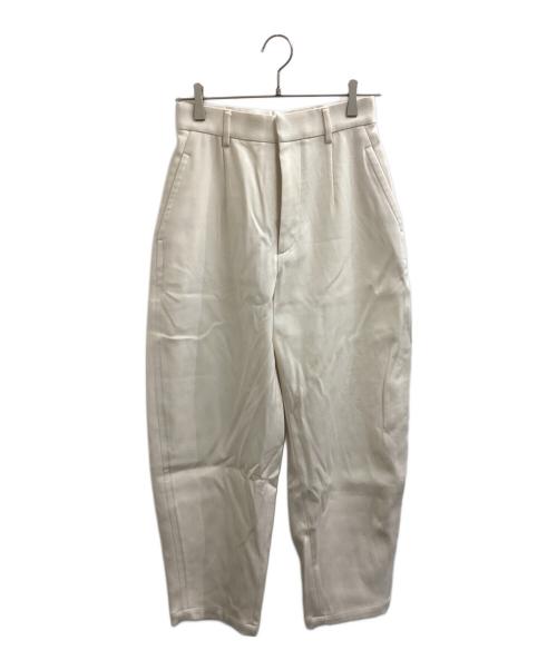 LOEFF（ロエフ）LOEFF (ロエフ) TWナローボタンパンツ / 8814-202-0210 ホワイトの古着・服飾アイテム