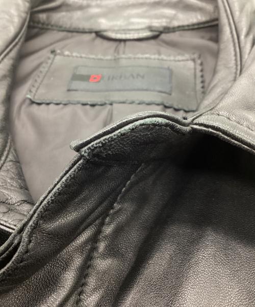D'URBAN（ダーバン）D'URBAN (ダーバン) シープレザージャケット ブラック サイズ:Lの古着・服飾アイテム
