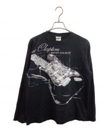 USED（ユーズド）の古着「ロングスリーブTシャツ」｜ブラック