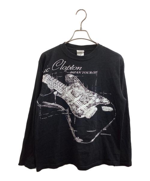 USED（ユーズド）USED (ユーズド) ロングスリーブTシャツ ブラック サイズ:Mの古着・服飾アイテム