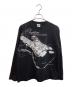USED（ユーズド）の古着「ロングスリーブTシャツ」｜ブラック