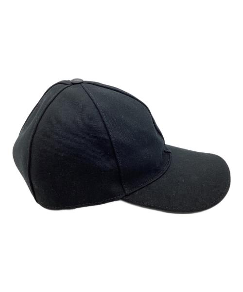 GUCCI（グッチ）GUCCI (グッチ) インターロッキングG ベースボールキャップ ブラックの古着・服飾アイテム