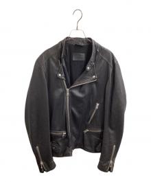 ALL SAINTS（オールセインツ）の古着「BEXTER BIKER / ライダースジャケット」｜ブラック