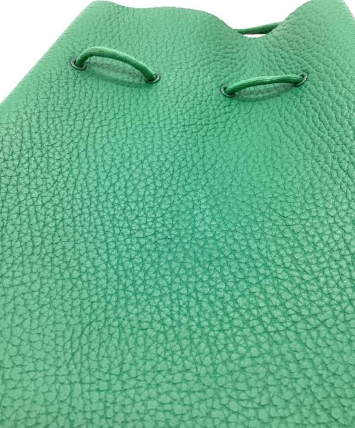 HENDER SCHEME（エンダースキーマ）Hender Scheme (エンダースキーマ) ZACC / 巾着バッグ グリーンの古着・服飾アイテム