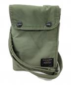 PORTERポーター）の古着「TANKER  TRAVEL CASE / 622-68334」｜オリーブ