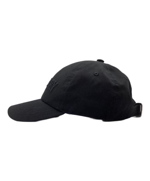 BURBERRY（バーバリー）BURBERRY (バーバリー) Logo Gabardine Baseball Cap ブラック サイズ:Sの古着・服飾アイテム