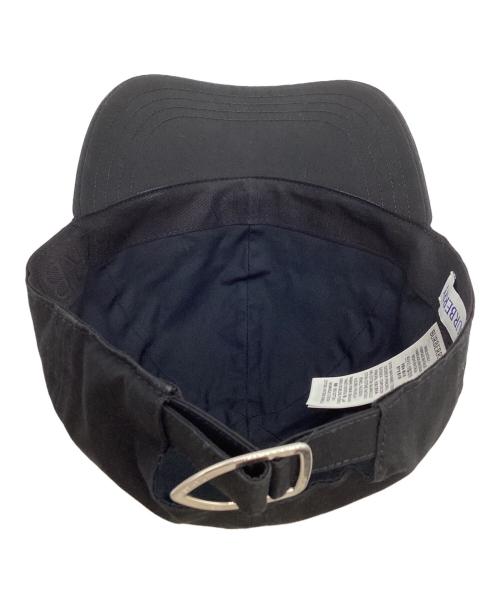 BURBERRY（バーバリー）BURBERRY (バーバリー) Logo Gabardine Baseball Cap ブラック サイズ:Sの古着・服飾アイテム
