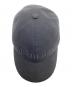 中古・古着 BURBERRY (バーバリー) Logo Gabardine Baseball Cap ブラック サイズ:S：21000円