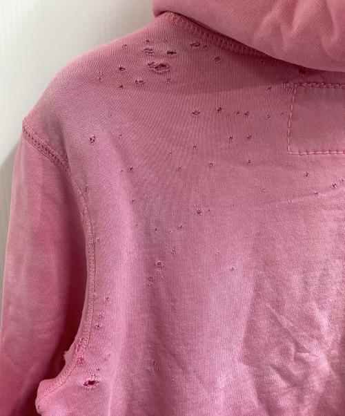 TRUE RELIGION（トゥルー レリジョン）TRUE RELIGION (トゥルー レリジョン) ジップパーカー ピンク サイズ:Mの古着・服飾アイテム