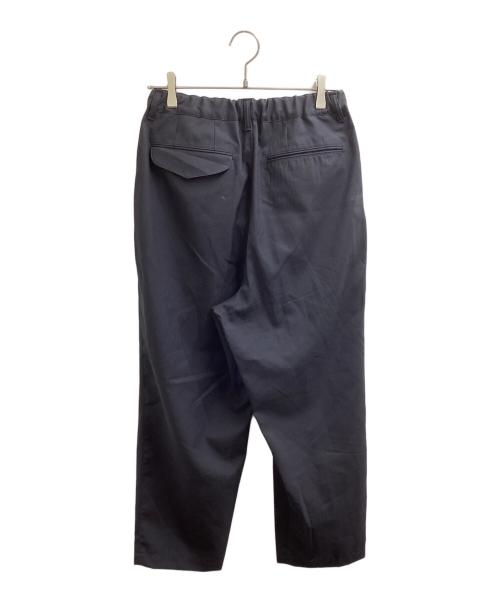 STILL BY HAND（スティルバイハンド）STILL BY HAND (スティルバイハンド) Summer wool wide pants / サマーウールﾜｲﾄﾞﾊﾟﾝﾂ / PT09261 ネイビー サイズ:44の古着・服飾アイテム