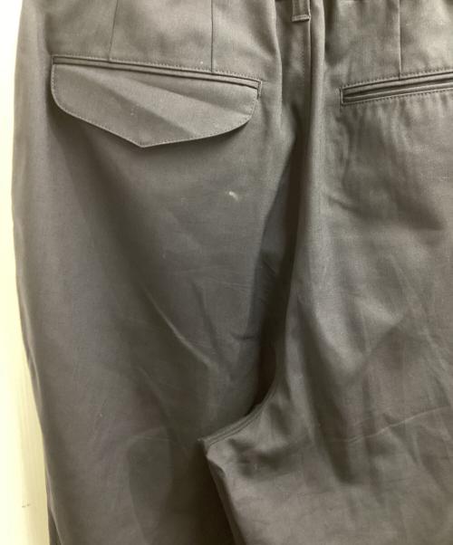 STILL BY HAND（スティルバイハンド）STILL BY HAND (スティルバイハンド) Summer wool wide pants / サマーウールﾜｲﾄﾞﾊﾟﾝﾂ / PT09261 ネイビー サイズ:44の古着・服飾アイテム
