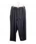 STILL BY HAND（スティルバイハンド）の古着「Summer wool wide pants / サマーウールﾜｲﾄﾞﾊﾟﾝﾂ / PT09261」｜ネイビー