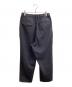 STILL BY HAND (スティルバイハンド) Summer wool wide pants / サマーウールﾜｲﾄﾞﾊﾟﾝﾂ / PT09261 ネイビー サイズ:44：10000円