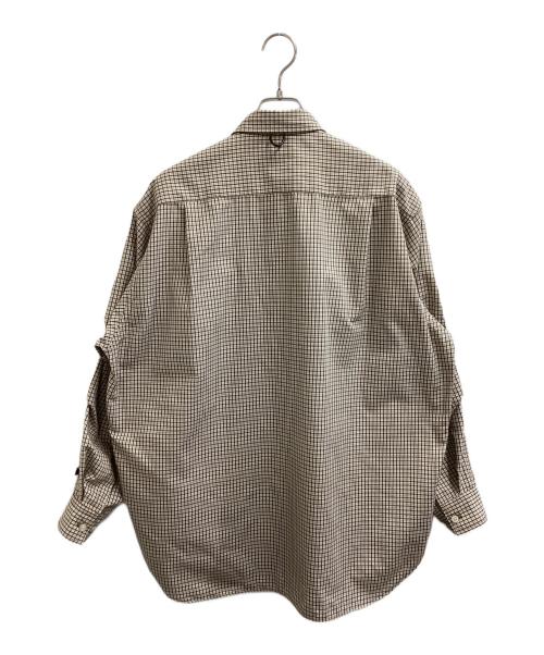 DAIWA PIER39（ダイワ ピア39）DAIWA PIER39 (ダイワ ピア39) TECH REGULAR COLLAR SHIRT L/S ブラウン サイズ:FREEの古着・服飾アイテム