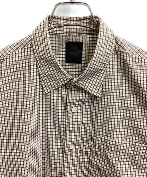 DAIWA PIER39（ダイワ ピア39）DAIWA PIER39 (ダイワ ピア39) TECH REGULAR COLLAR SHIRT L/S ブラウン サイズ:FREEの古着・服飾アイテム