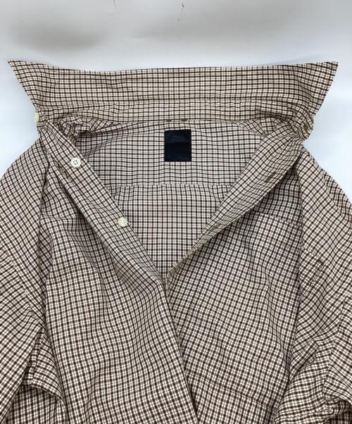 DAIWA PIER39（ダイワ ピア39）DAIWA PIER39 (ダイワ ピア39) TECH REGULAR COLLAR SHIRT L/S ブラウン サイズ:FREEの古着・服飾アイテム