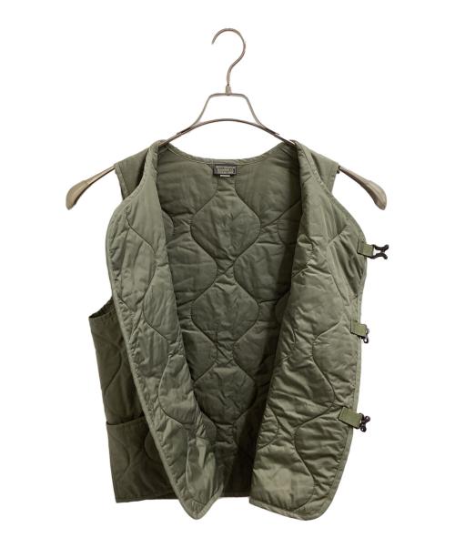 RockyMountainFeatherBed（ロッキーマウンテンフェザーベッド）RockyMountainFeatherBed (ロッキーマウンテンフェザーベッド) TD Vest キルティングクロス ベスト / 200-182-51 グリーン サイズ:Sの古着・服飾アイテム