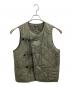 RockyMountainFeatherBed（ロッキーマウンテンフェザーベッド）の古着「TD Vest キルティングクロス ベスト / 200-182-51」｜グリーン
