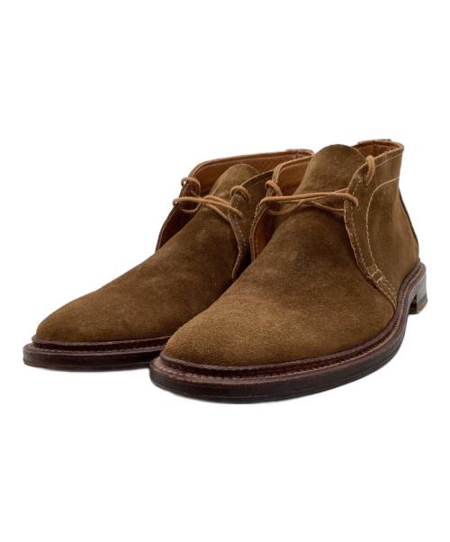 Alden（オールデン）ALDEN (オールデン) 1493 スウェード チャッカブーツ ブラウン サイズ:7の古着・服飾アイテム