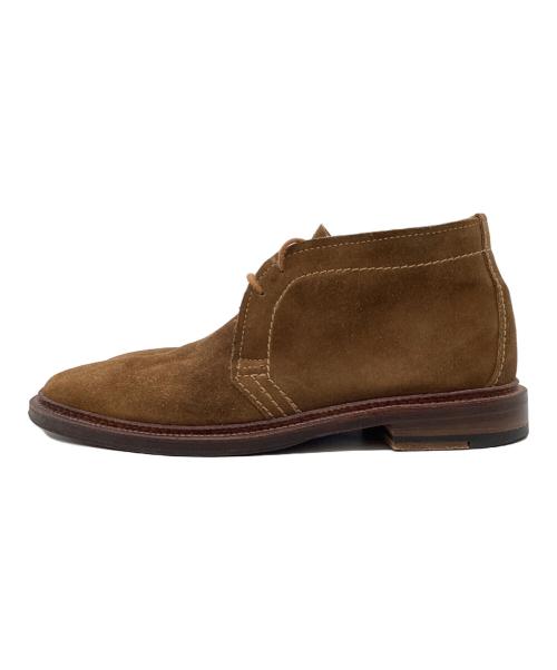 Alden（オールデン）ALDEN (オールデン) 1493 スウェード チャッカブーツ ブラウン サイズ:7の古着・服飾アイテム