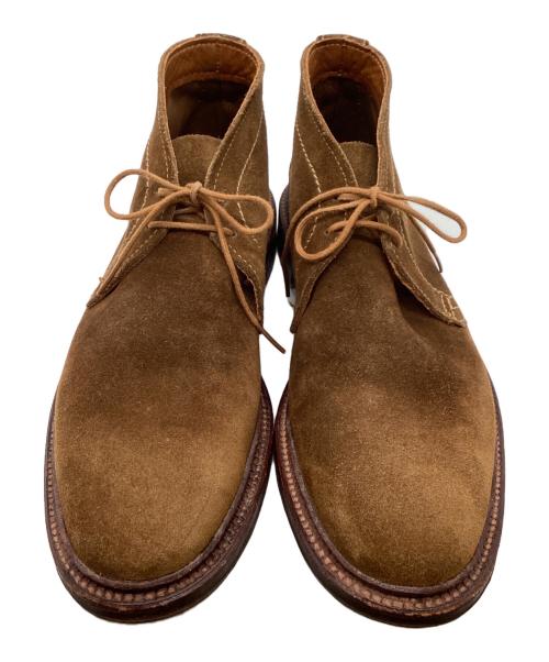 Alden（オールデン）ALDEN (オールデン) 1493 スウェード チャッカブーツ ブラウン サイズ:7の古着・服飾アイテム