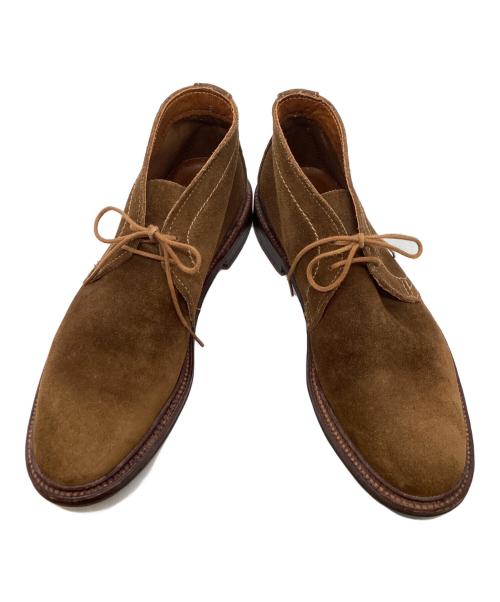 Alden（オールデン）ALDEN (オールデン) 1493 スウェード チャッカブーツ ブラウン サイズ:7の古着・服飾アイテム