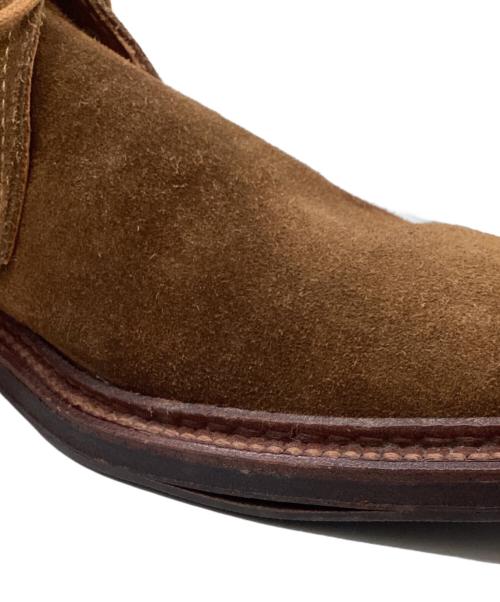 Alden（オールデン）ALDEN (オールデン) 1493 スウェード チャッカブーツ ブラウン サイズ:7の古着・服飾アイテム