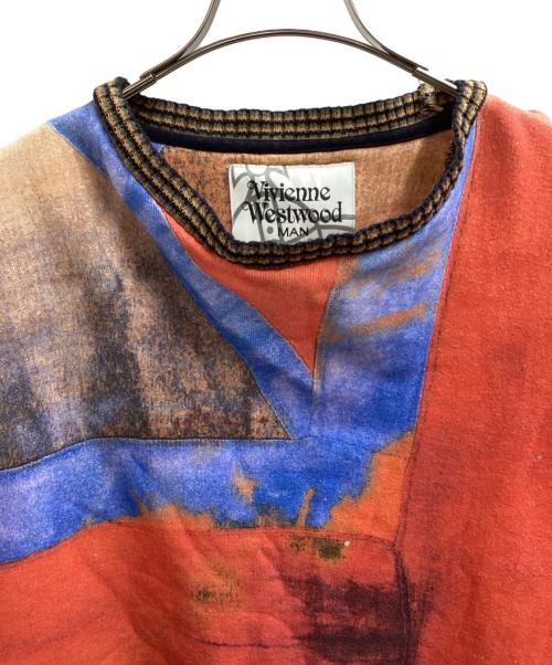 Vivienne Westwood man（ヴィヴィアン ウェストウッド マン）Vivienne Westwood man (ヴィヴィアン ウェストウッド マン) UNION JACK SWEAT オレンジ サイズ:44の古着・服飾アイテム