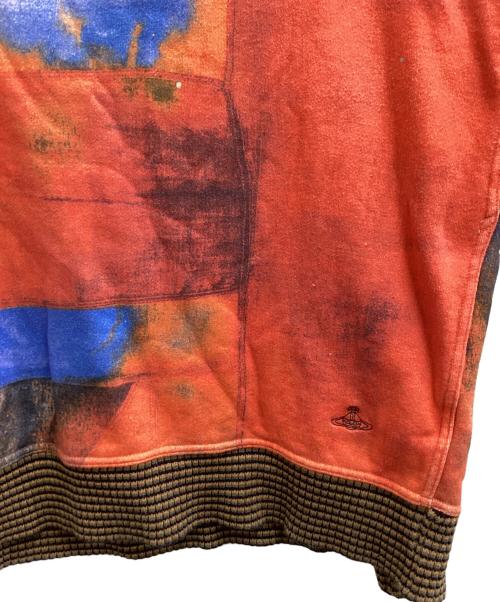 Vivienne Westwood man（ヴィヴィアン ウェストウッド マン）Vivienne Westwood man (ヴィヴィアン ウェストウッド マン) UNION JACK SWEAT オレンジ サイズ:44の古着・服飾アイテム