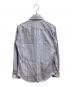 Vivienne Westwood man (ヴィヴィアン ウェストウッド マン) ストライプ クラールカラーシャツ ブルー サイズ:44：10000円