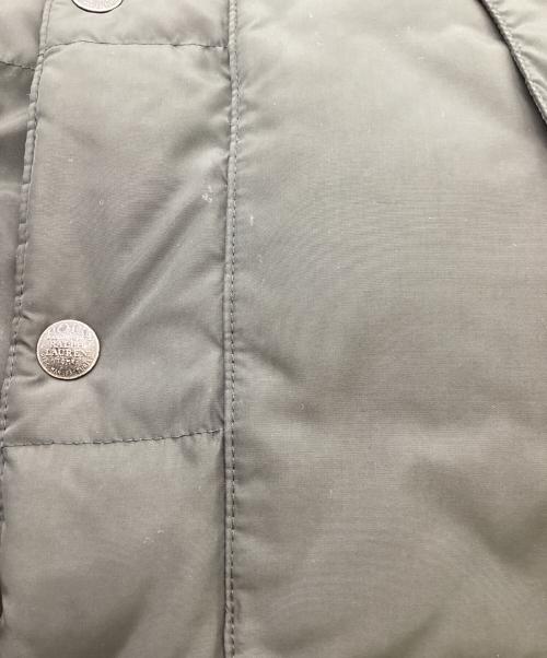 POLO RALPH LAUREN（ポロ・ラルフローレン）POLO RALPH LAUREN (ポロ・ラルフローレン) レザーヨークリバーシブルダウンベスト ブラック サイズ:Mの古着・服飾アイテム