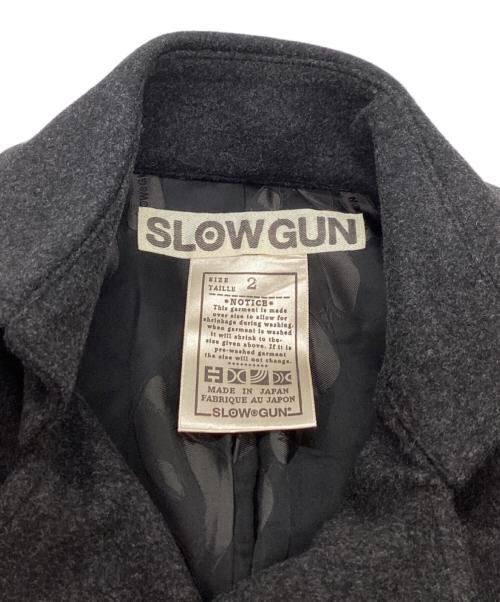 SLOWGUN（スロウガン）SLOWGUN (スロウガン) Pコート グレー サイズ:2の古着・服飾アイテム