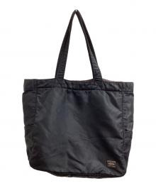 PORTER（ポーター）の古着「CREAM TOTE BAG」｜ブラック