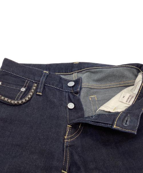 Hysteric Glamour（ヒステリックグラマー）Hysteric Glamour (ヒステリックグラマー) スタッズスキニーデニムパンツ　/　0142AP08 インディゴ サイズ:XSの古着・服飾アイテム
