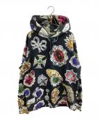 SUPREMEシュプリーム）の古着「JEWELS HOODED SWEATSHIRT」｜ブラック