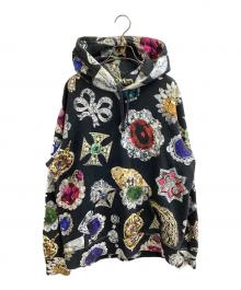 SUPREME（シュプリーム）の古着「JEWELS HOODED SWEATSHIRT」｜ブラック