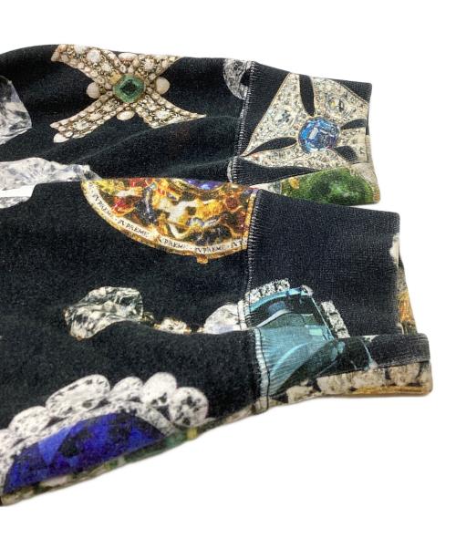 SUPREME（シュプリーム）Supreme (シュプリーム) JEWELS HOODED SWEATSHIRT ブラック サイズ:Lの古着・服飾アイテム