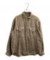 AUBERGE（オーベルジュ）の古着「CEZANNE LINEN SHIRT」｜ブラウン