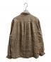 AUBERGE (オーベルジュ) CEZANNE LINEN SHIRT ブラウン サイズ:40：10000円