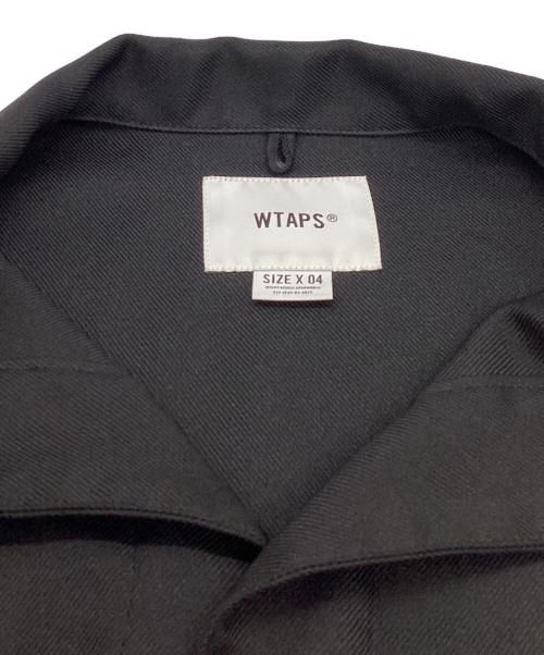 WTAPS（ダブルタップス）WTAPS (ダブルタップス) 22SS HUEY / LS / POLY. TWILL　/　221BRDT-SHM03 ブラック サイズ:04の古着・服飾アイテム
