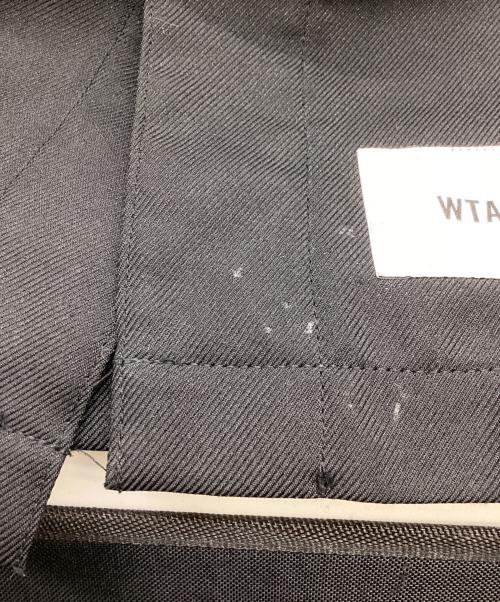 WTAPS（ダブルタップス）WTAPS (ダブルタップス) 22SS HUEY / LS / POLY. TWILL　/　221BRDT-SHM03 ブラック サイズ:04の古着・服飾アイテム