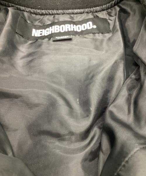 NEIGHBORHOOD（ネイバーフッド）NEIGHBORHOOD (ネイバーフッド) CHECKER DOWN JACKET ブラック サイズ:xlの古着・服飾アイテム