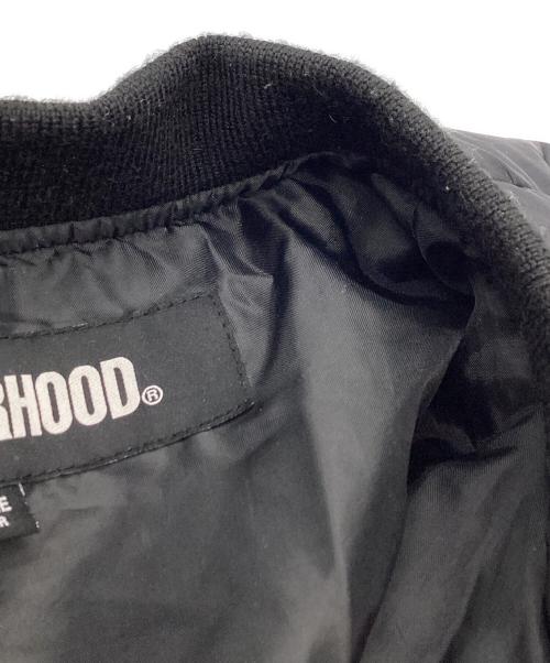 NEIGHBORHOOD（ネイバーフッド）NEIGHBORHOOD (ネイバーフッド) CHECKER DOWN JACKET ブラック サイズ:xlの古着・服飾アイテム